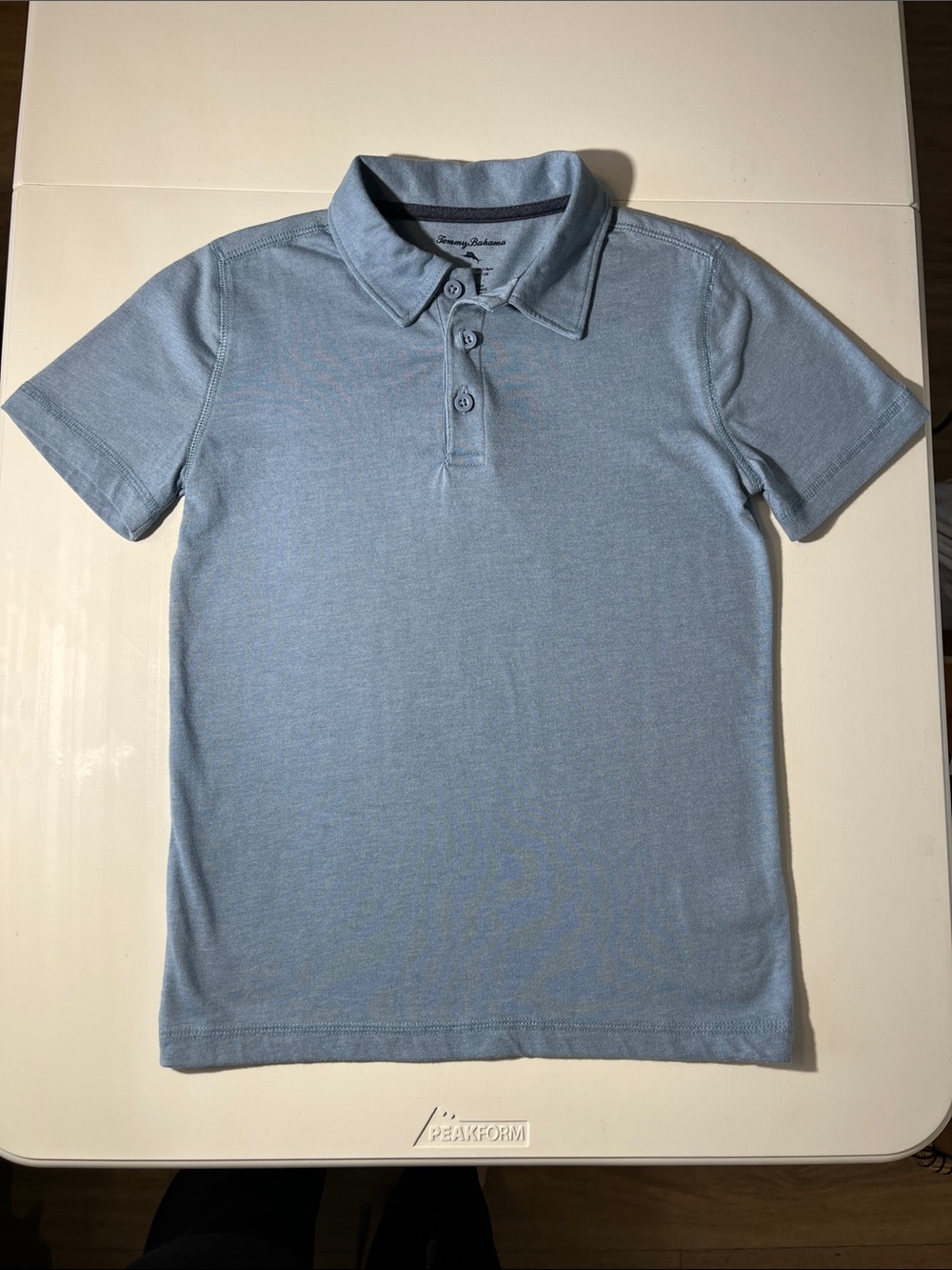 Tommy Bahama Light Blue Short-Sleeve Polo